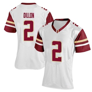 AJ Dillon Replica White Women's Boston College Eagles Women Football Jersey