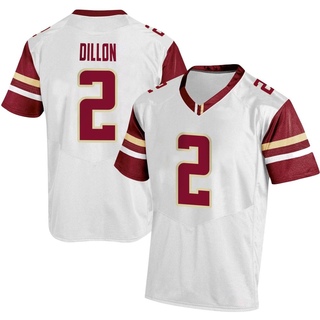 AJ Dillon Replica White Youth Boston College Eagles Football Jersey -  Boston College Store