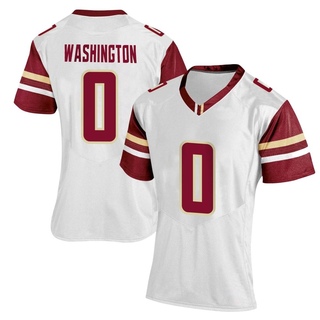 Alex Washington Replica White Women's Boston College Eagles Women Football Jersey