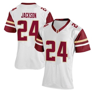 Amari Jackson Replica White Women's Boston College Eagles Women Football Jersey