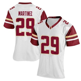 Cameron Martinez Replica White Women's Boston College Eagles Women Football Jersey