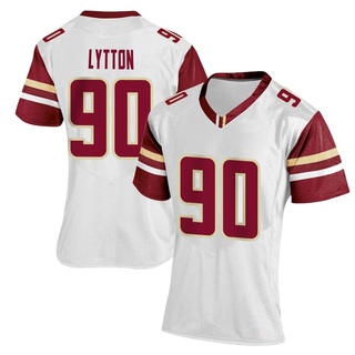 Connor Lytton Replica White Women's Boston College Eagles Women Football Jersey