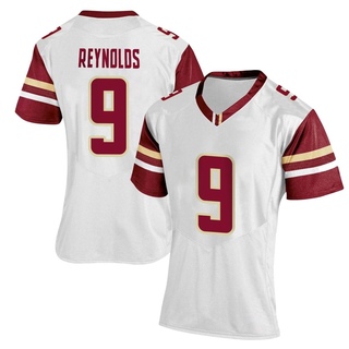 Dante Reynolds Replica White Women's Boston College Eagles Women Football Jersey