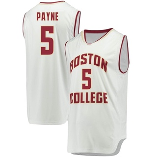 Fred Payne Replica White Youth Boston College Eagles Basketball Jersey