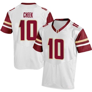 Jalen Cheek Replica White Men's Boston College Eagles Football Jersey