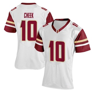 Jalen Cheek Replica White Women's Boston College Eagles Women Football Jersey