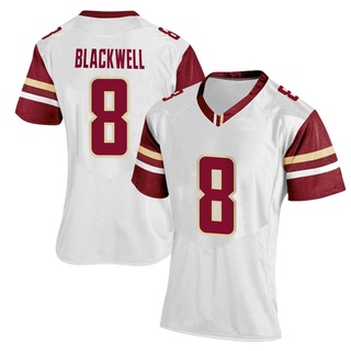 Jaylen Blackwell Replica White Women's Boston College Eagles Women Football Jersey