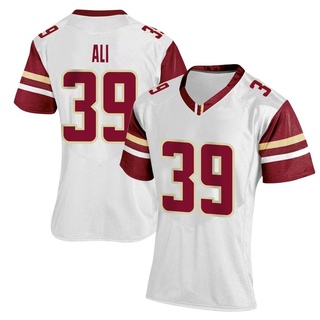 Kahlil Ali Replica White Women's Boston College Eagles Women Football Jersey