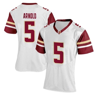 Kam Arnold Replica White Women's Boston College Eagles Women Football Jersey