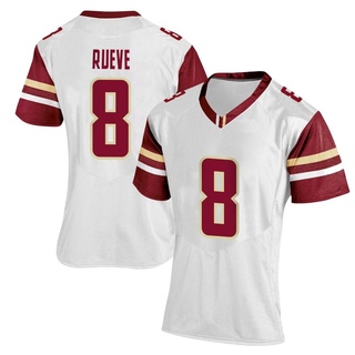 Matthew Rueve Replica White Women's Boston College Eagles Women Football Jersey