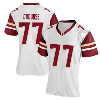 Michael Crounse Replica White Women's Boston College Eagles Women Football Jersey