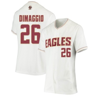 Ryan DiMaggio Replica White Women's Boston College Eagles Performance Baseball Jersey