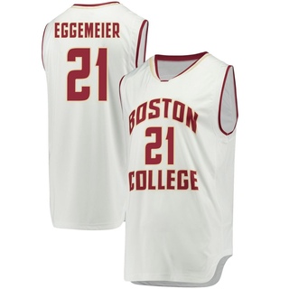 Will Eggemeier Replica White Men's Boston College Eagles Basketball Jersey