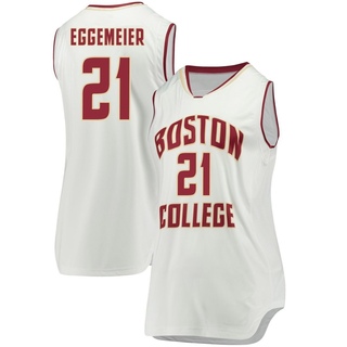 Will Eggemeier Replica White Women's Boston College Eagles Basketball Jersey